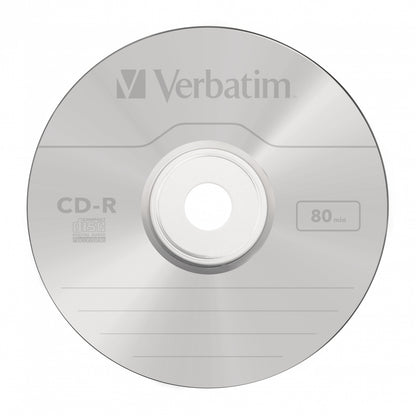 1x10 Verbatim CD-R 80 / 700MB Audio Color  Live it  Jewel Case