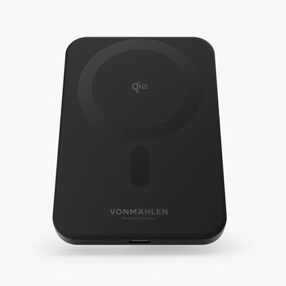 Vonmahlen Evergreen Mag Magnetic Powerbank 5,000 mAh — Black