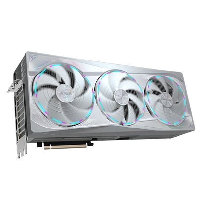 GIGABYTE AORUS GeForce RTX 5090 MASTER ICE 32G Graphics Card - 32GB GDDR7, 512bit, PCI-E 5.0, 2655MHz Core Clock, 3 x DP 2.1a, 1 x HDMI 2.1b, NVIDIA DLSS 4, GV-N5090AORUSM ICE-32GD