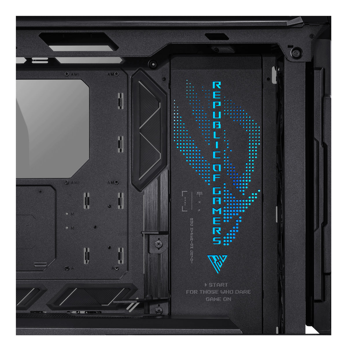 ASUS ROG Hyperion GR701 BTF Edition Tower Black, Transparent