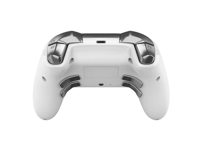 Dragonshock Nebula Pro Wireless Controller - White for Nintendo Switch
