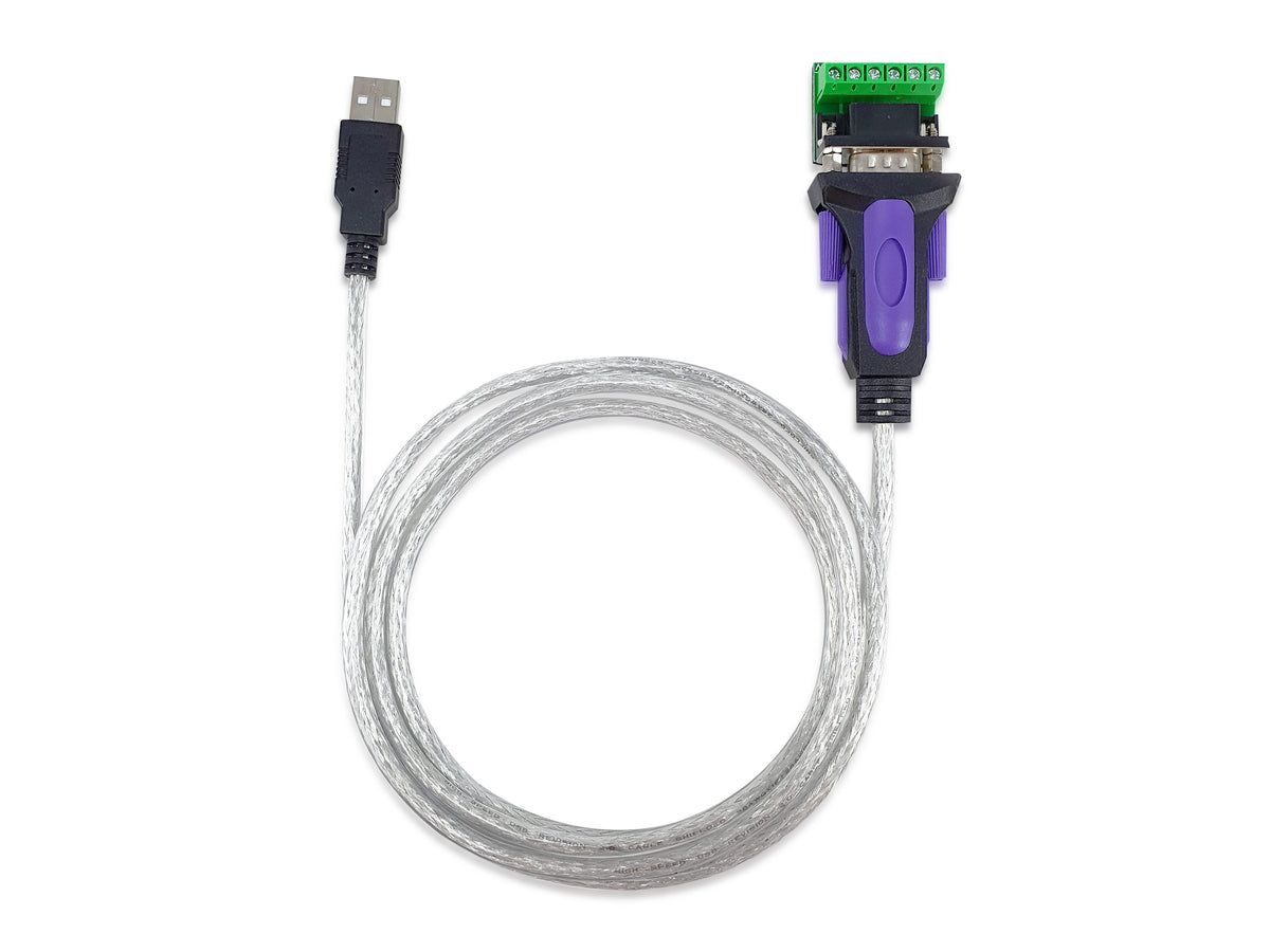 Equip Adapter USB-A->Serial RS422/RS485 FTDI   St/St   1.50m