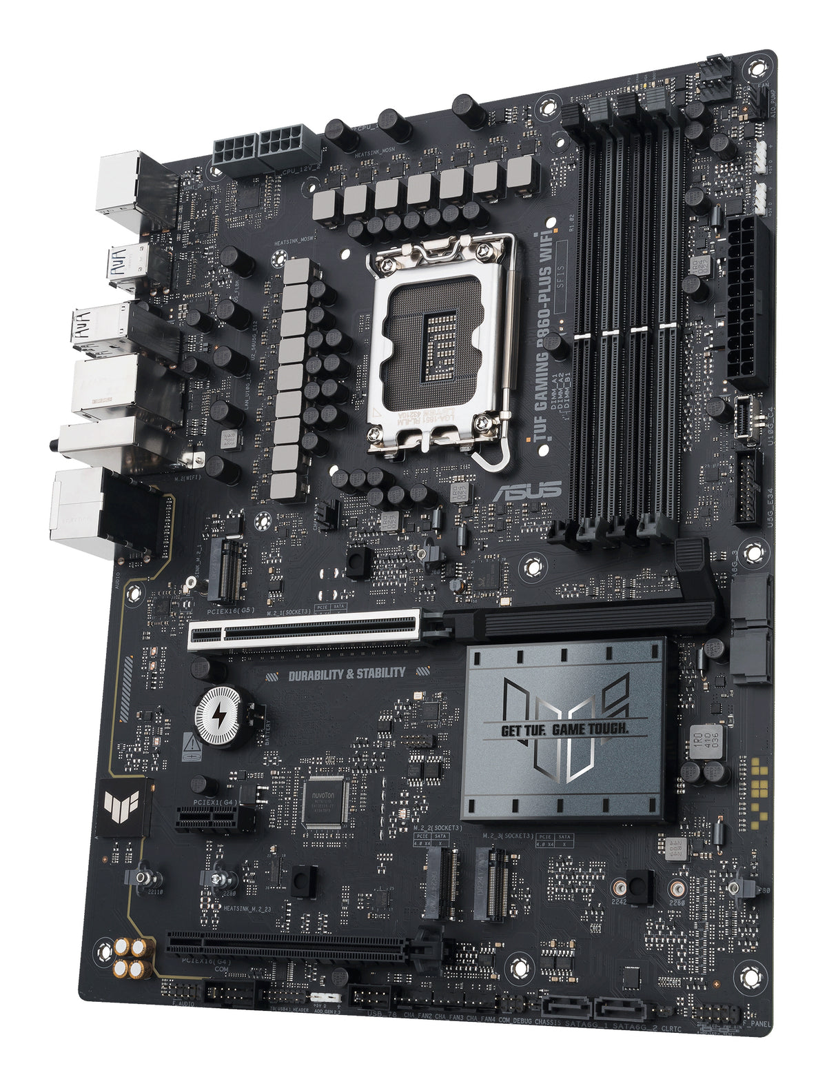 ASUS TUF GAMING B860-PLUS WIFI Intel B860 LGA 1851 (Socket V1) ATX Motherboard