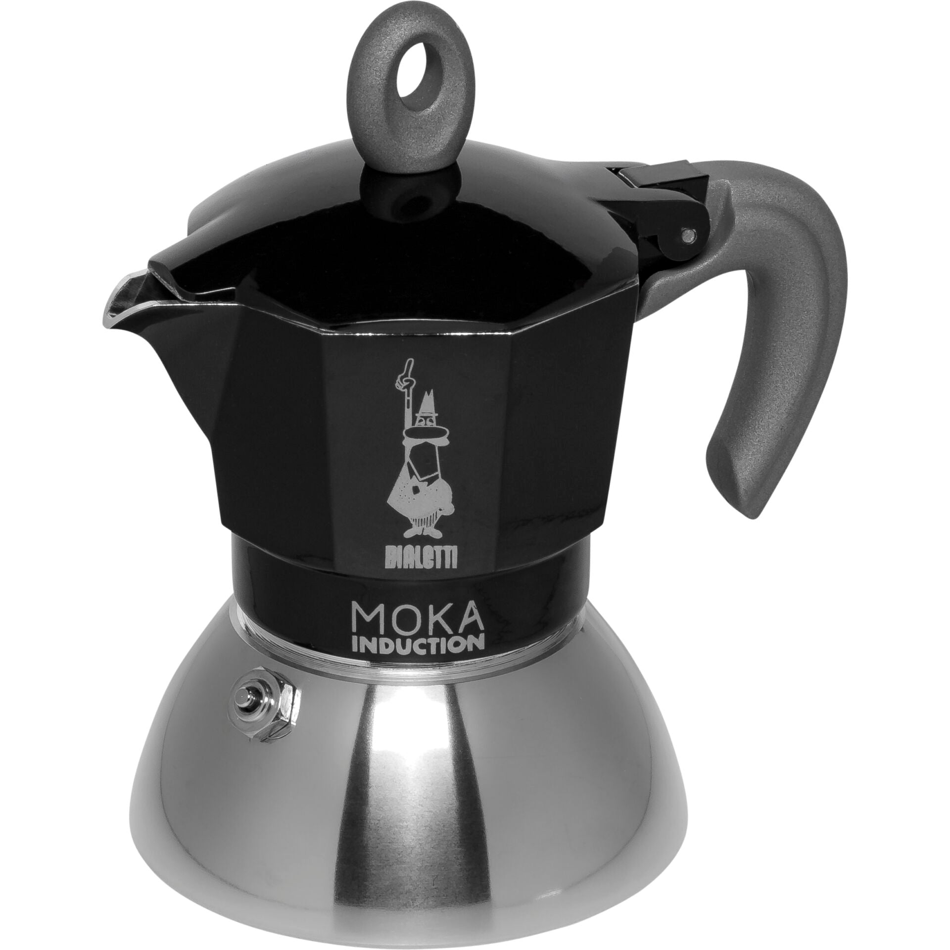 Bialetti MOKA 2TZ Επαγωγική Μαύρη