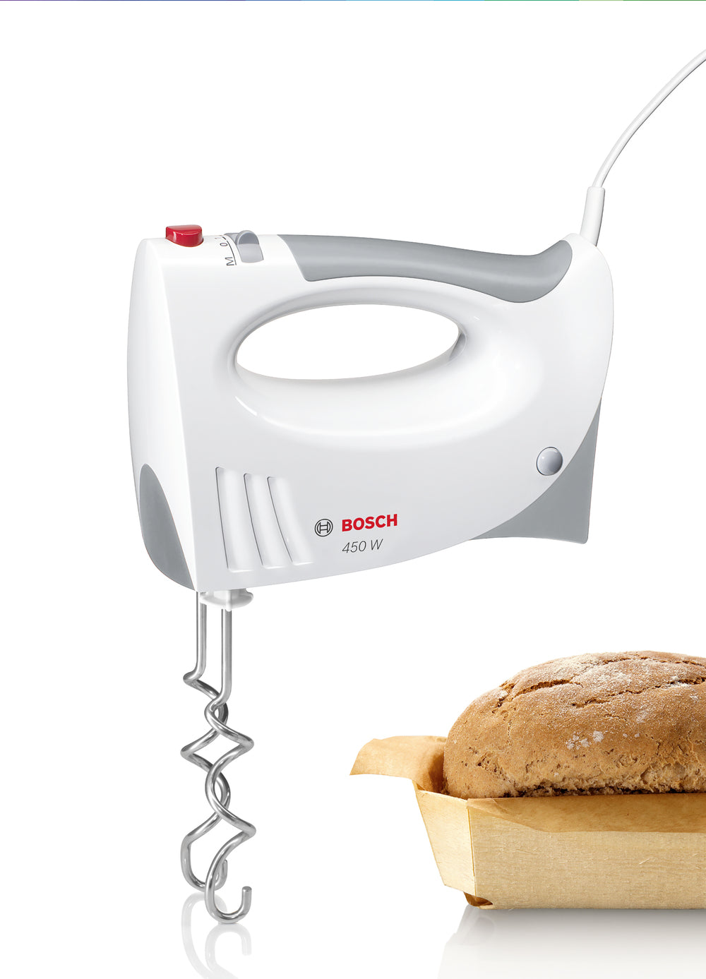 Bosch MFQ3540 mixer Hand mixer 450 W Grey, White
