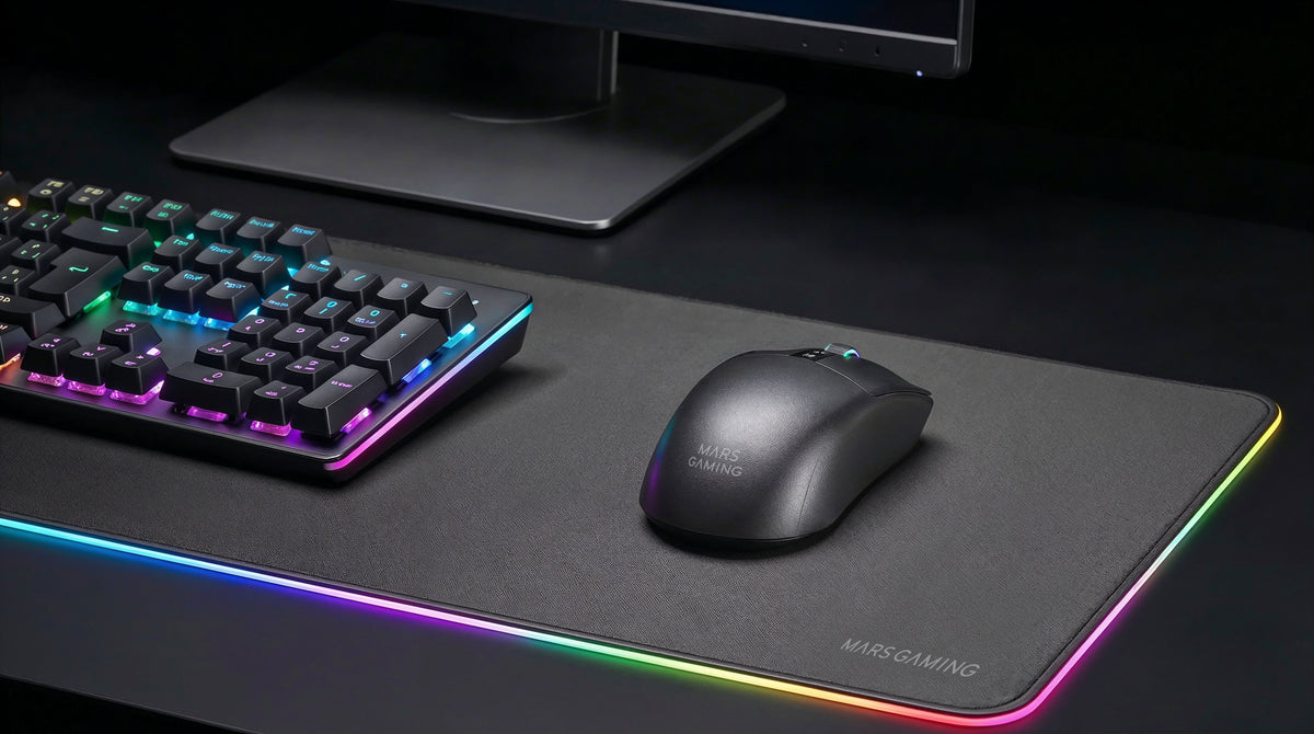 Mars Gaming MMWELITE mouse Right-hand Bluetooth Optical 20000 DPI