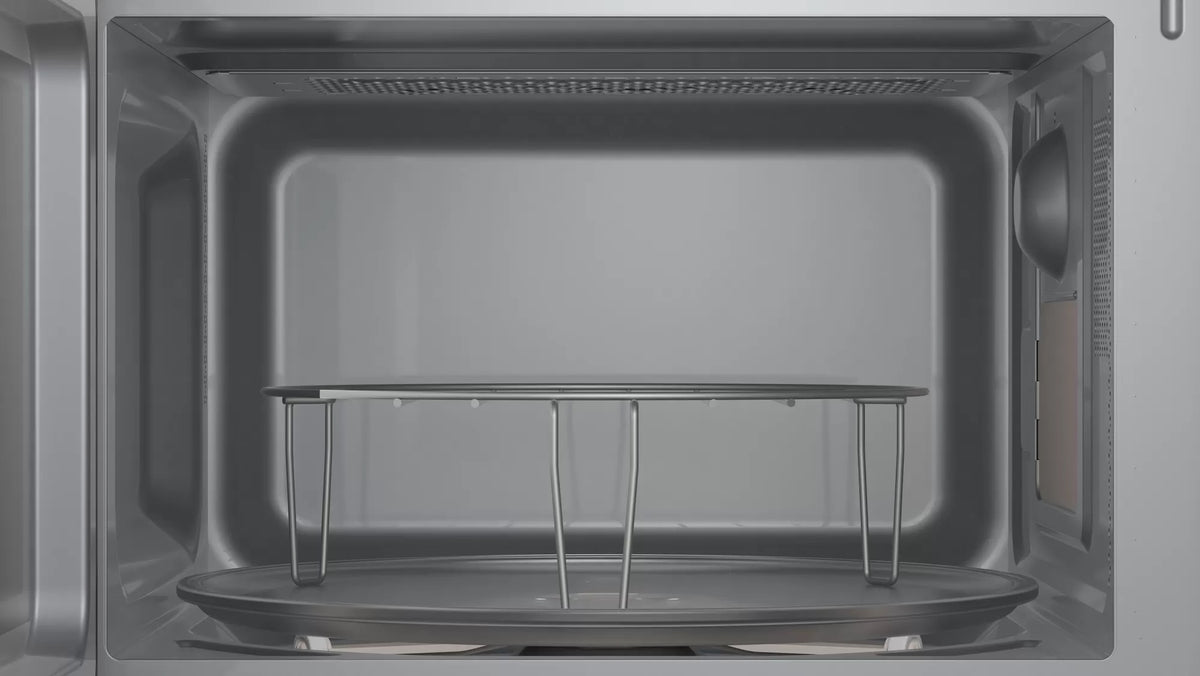 Bosch Serie 2 FEL023MS2 microwave Countertop Solo microwave 20 L 800 W Black, Stainless steel