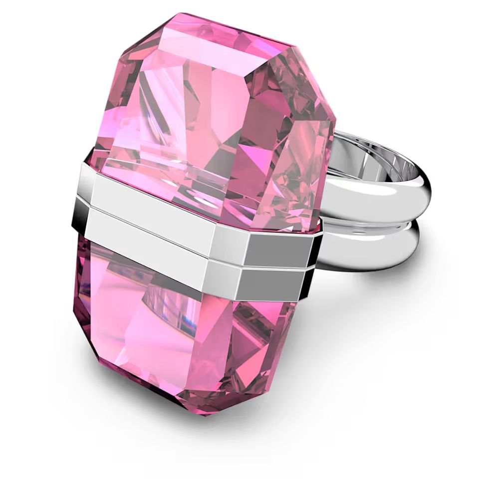 Swarovski Women's Ring 5633634, Size 52, Pink Metal