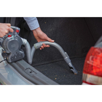 Φορητή ηλεκτρική σκούπα Black & Decker PD1200AV-XJ χωρίς σακούλα σε γκρι και πορτοκαλί χρώμα