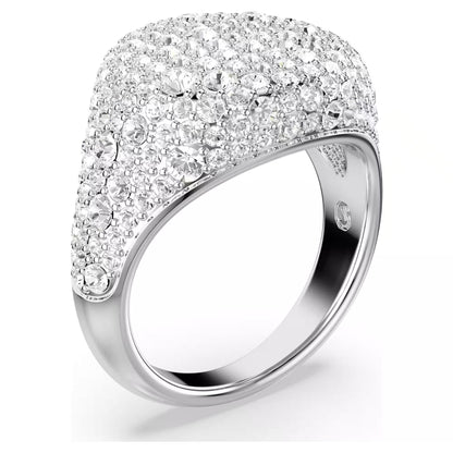Swarovski Women's Ring Model 5684247, Size 58, Stainless Steel, Grey
