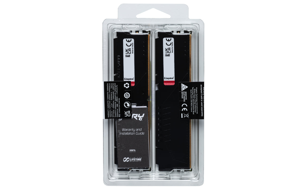 Kingston Technology FURY Beast 32GB 6000MT/s DDR5 CL30 DIMM (Kit of 2) RGB EXPO