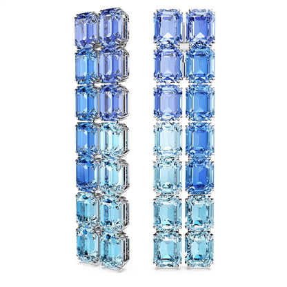 Swarovski Women's Earrings Model 5696517, 7.2 cm, Blue Glass