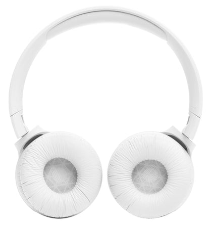 JBL TUNE 520BT Wireless On-Ear Headphones — White (Bluetooth)
