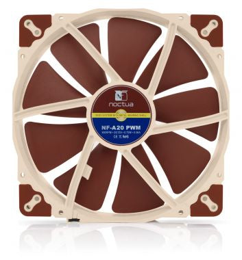 Noctua NF-A20 PWM Case Fan (Cream/Brown, 200mm)