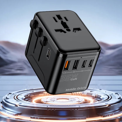 Mobile Origin 35W Travel Adapter GaN PW4 EU/UK/US/AUS 3C+2A
