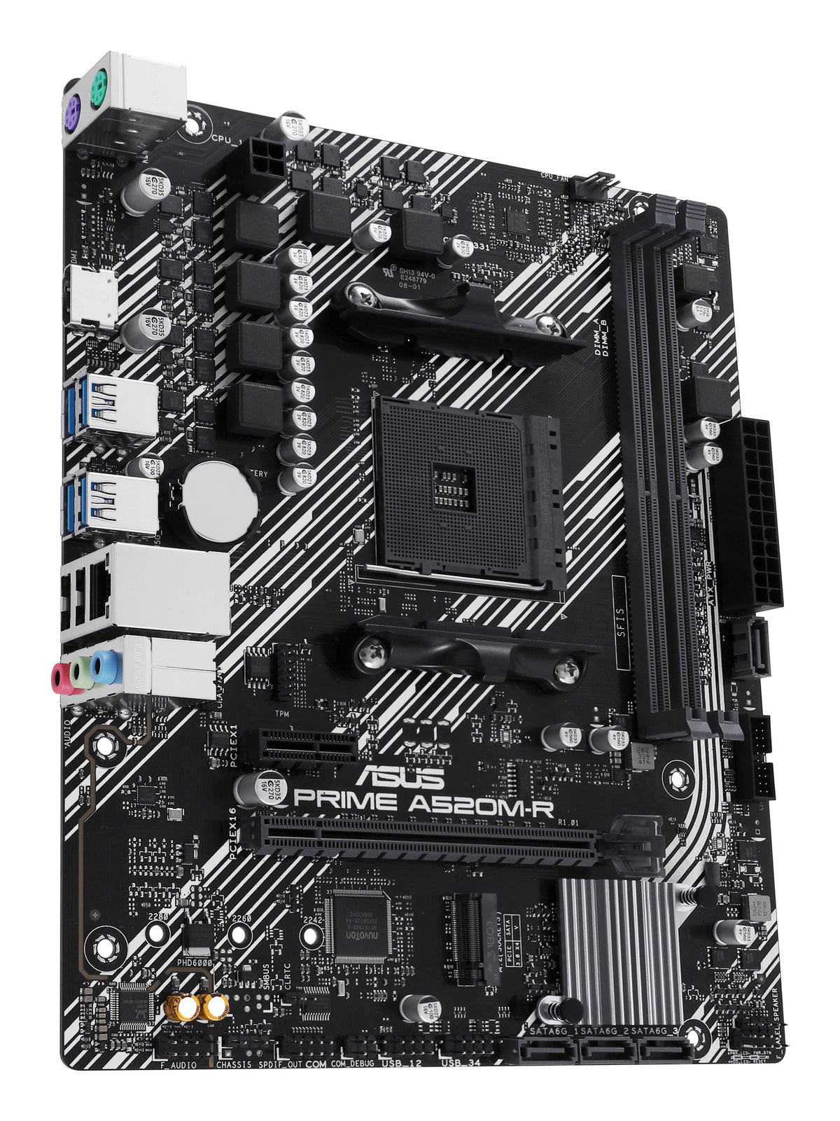 MB ASUS PRIME A520M-R (AMD, AM4, DDR4, mATX)