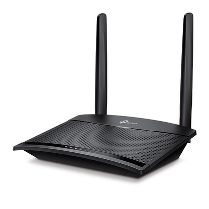 TP-Link TL-MR100 Wireless Router — Fast Ethernet, Single-band 2.4 GHz, 4G, Black