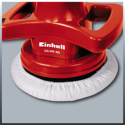 Einhell Auto Πολιερμηχανή CC-PO 90 (Κόκκινη, 90 Watt)