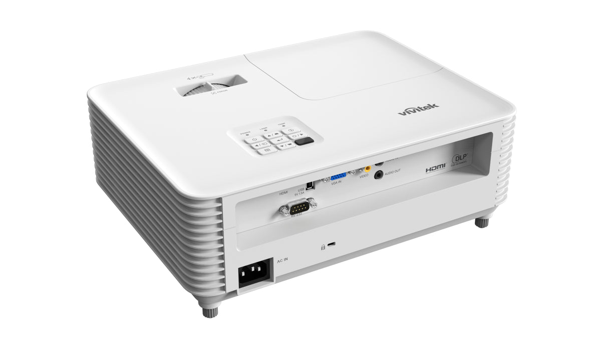Vivitek DX335-ST Data Projector — 4000 ANSI Lumens, DLP WUXGA (1920x1200), 3D, White