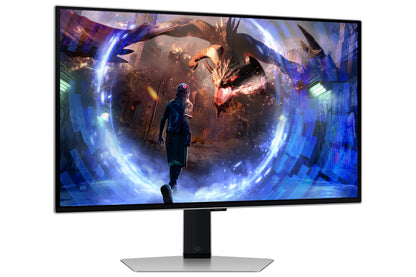 Samsung G60SD 27-Inch (68.6 cm) Quad HD OLED Computer Monitor 2560 x 1440 Pixels Silver