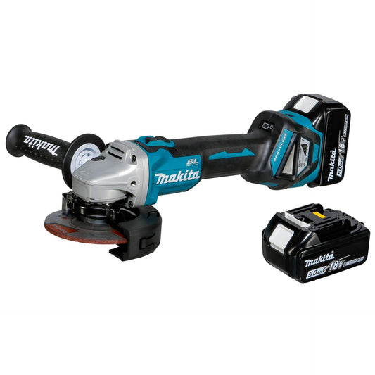 Makita DGA511RTJ Ασύρματη Γωνιακή Τροχαλία
