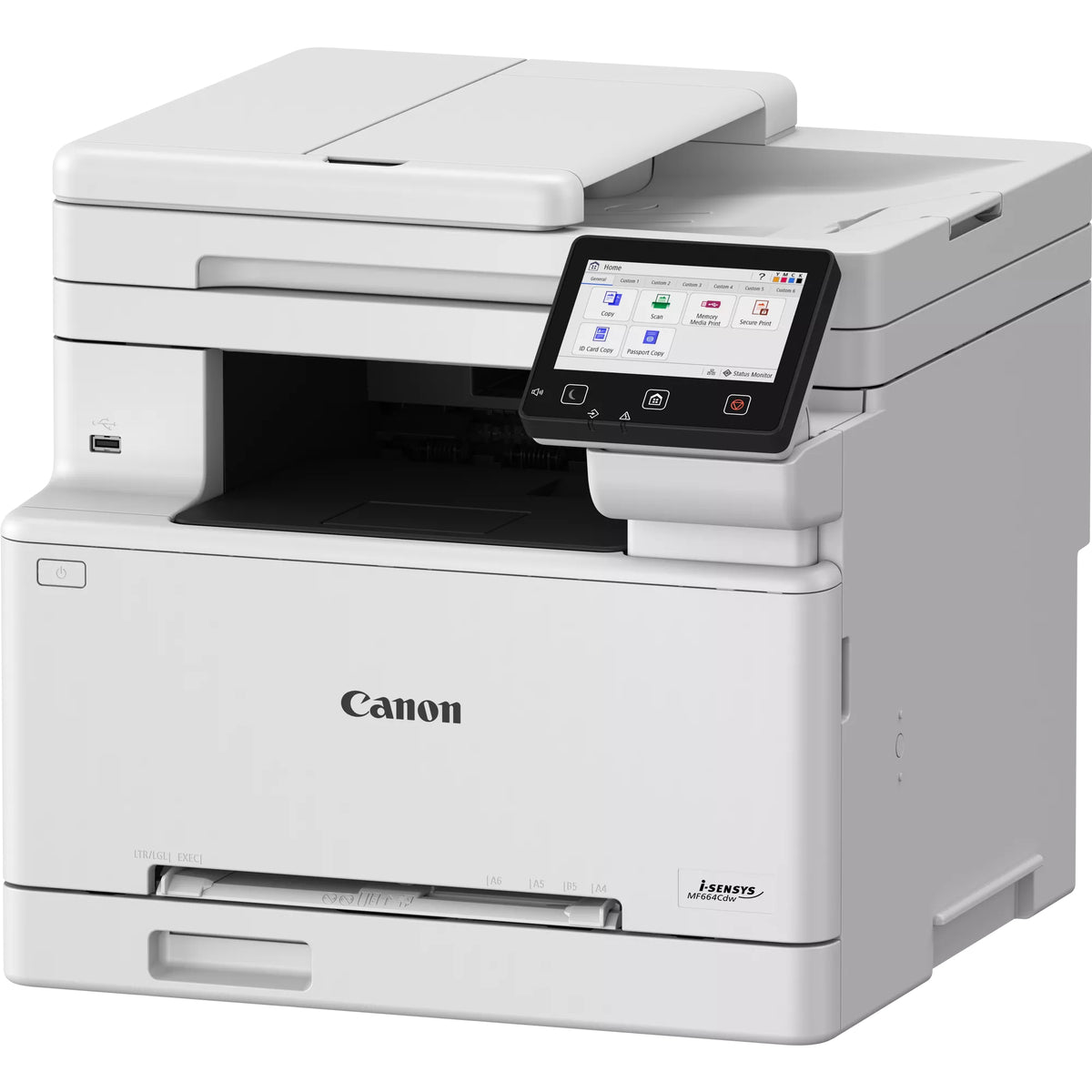 Canon i-SENSYS MF664Cdw (grau/schwarz, Kopie, Scan, USB, LAN, WLAN, Duplex (Druck))