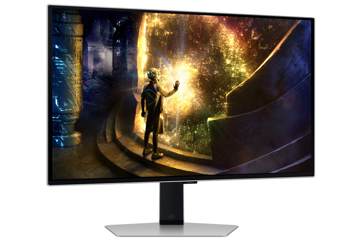 Samsung S27DG610SU computer monitor 68.6 cm (27") 2560 x 1440 pixels Quad HD OLED Silver