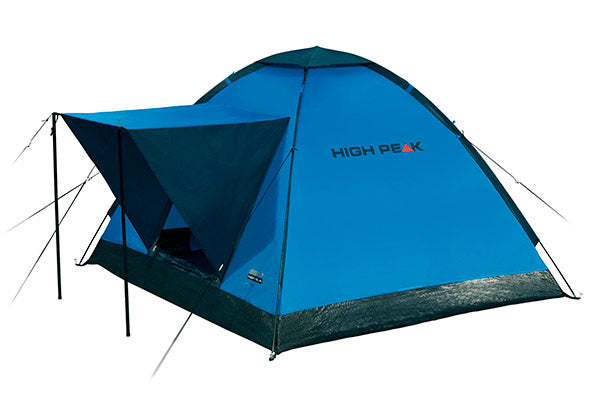 High Peak Beaver 3 Dome Tent (blue/gray)