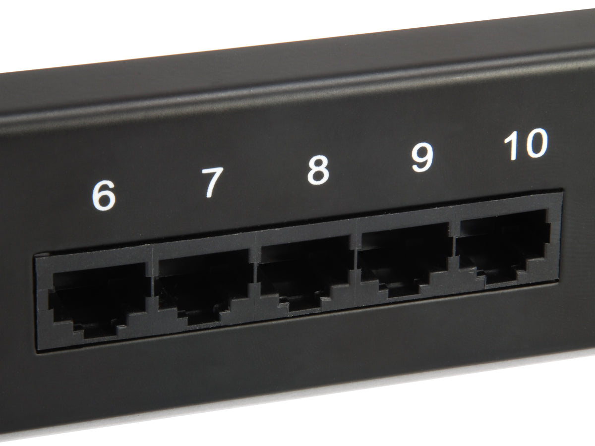 Equip 19" Patchpanel 25xRJ45 Cat3  UTP 1U       ISDN RAL9005