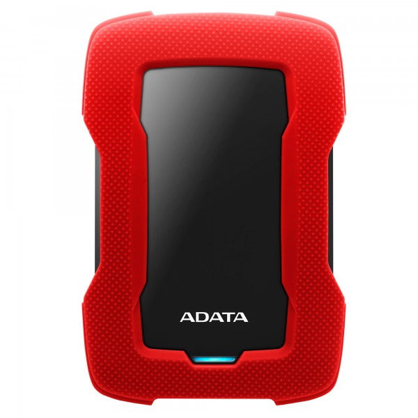 Εξωτερικός σκληρός δίσκος ADATA HD330, χωρητικότητας 1000 GB σε κόκκινο χρώμα