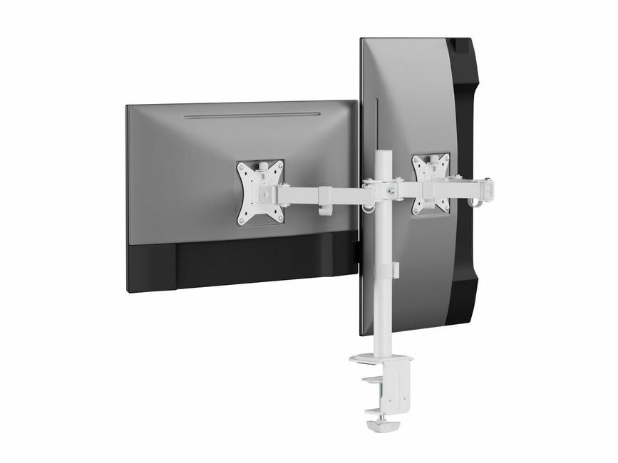 Equip Tischhalterung 17"-32"/2TFT 360° H.verst.  9Kg    weiß retail