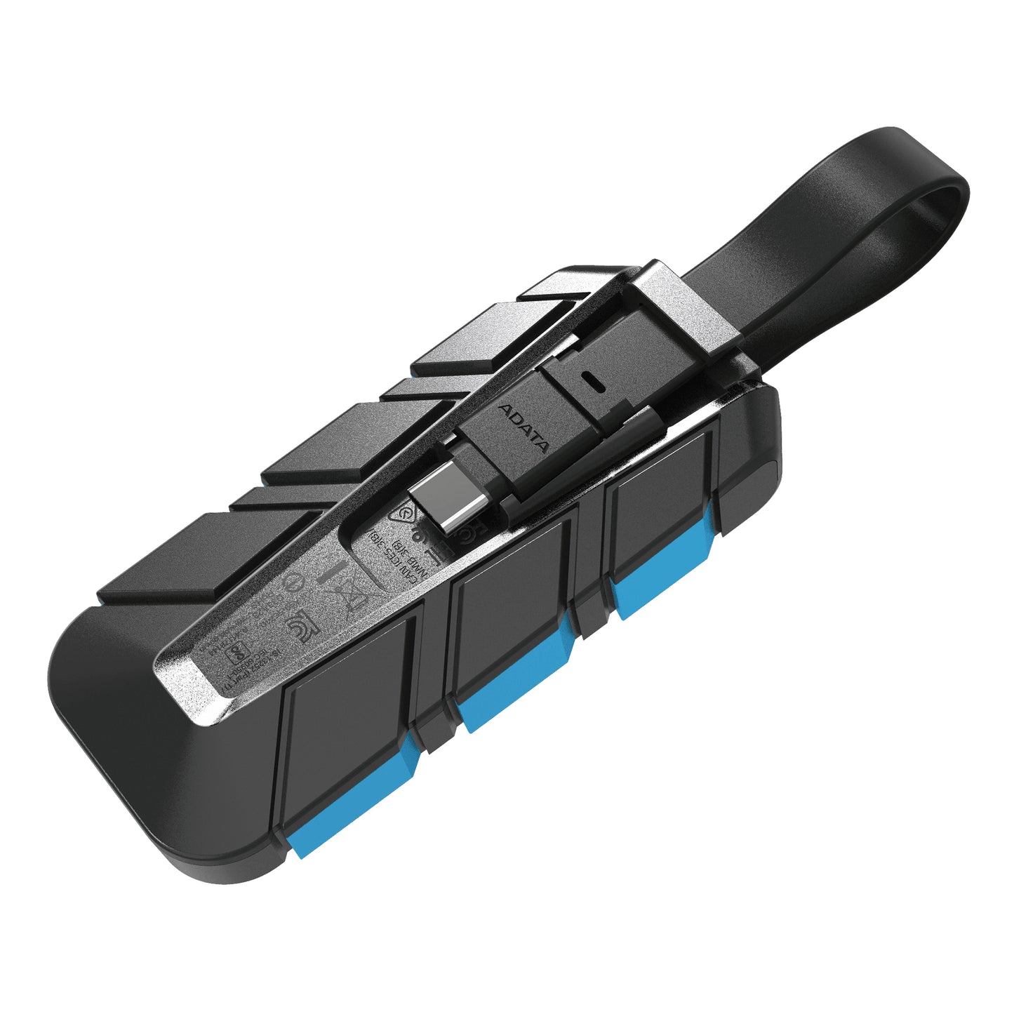 ADATA SC740 500 GB εξωτερικός δίσκος USB Type-C 3.2 Gen 2 (3.1 Gen 2), Χρώματα Μαύρο και Μπλε