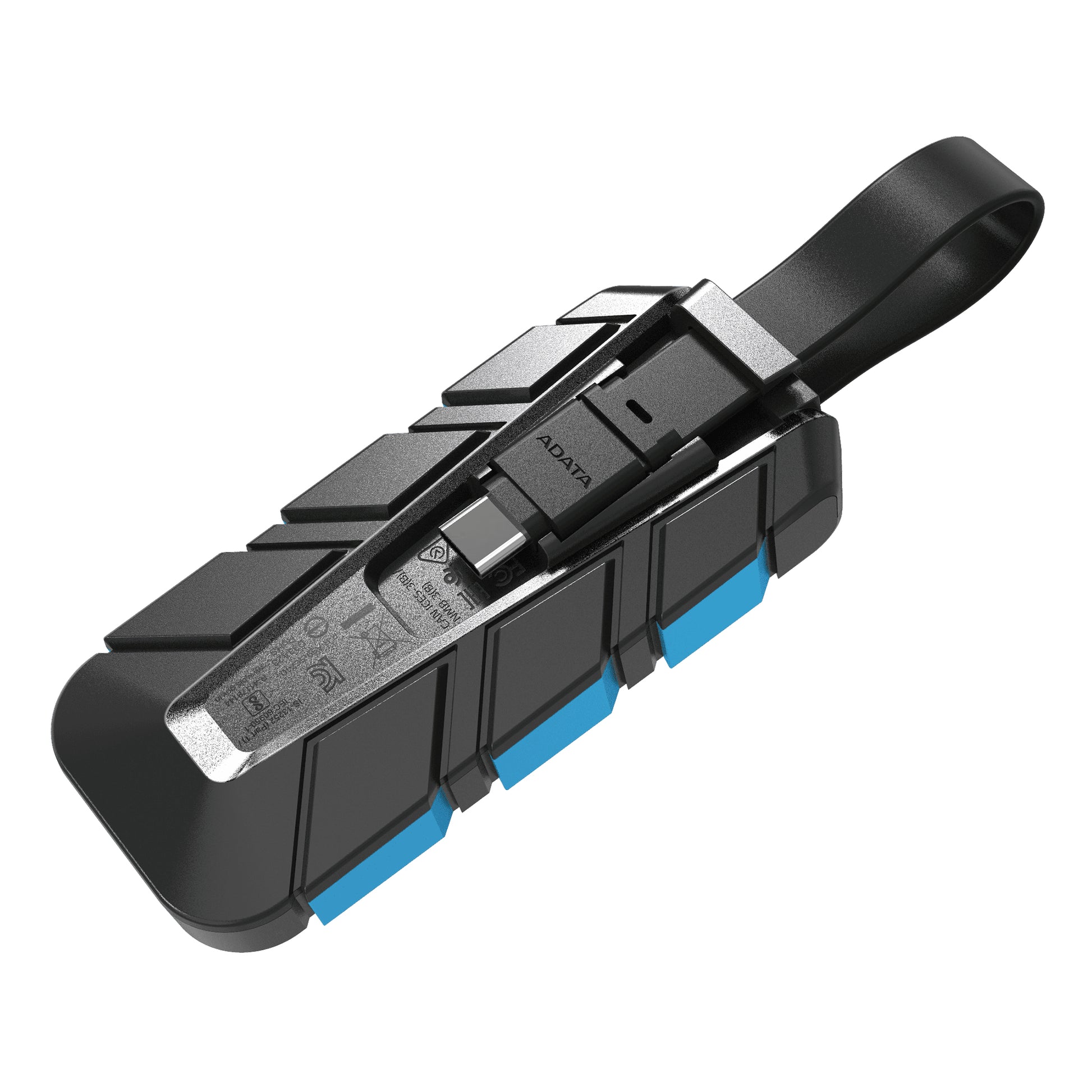 ADATA SC740 500 GB εξωτερικός δίσκος USB Type-C 3.2 Gen 2 (3.1 Gen 2), Χρώματα Μαύρο και Μπλε