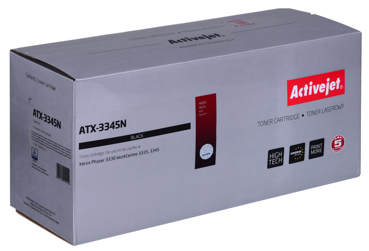 Activejet ATX-3345N Toner (replacement for Xerox 106R03773; Supreme; 3000 pages; black)