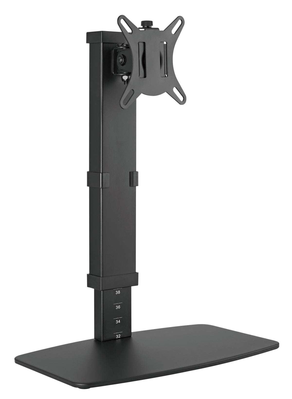 Gembird MS-D1ST-02 Height adjustable full-motion monitor desk stand, 17"-32", black
