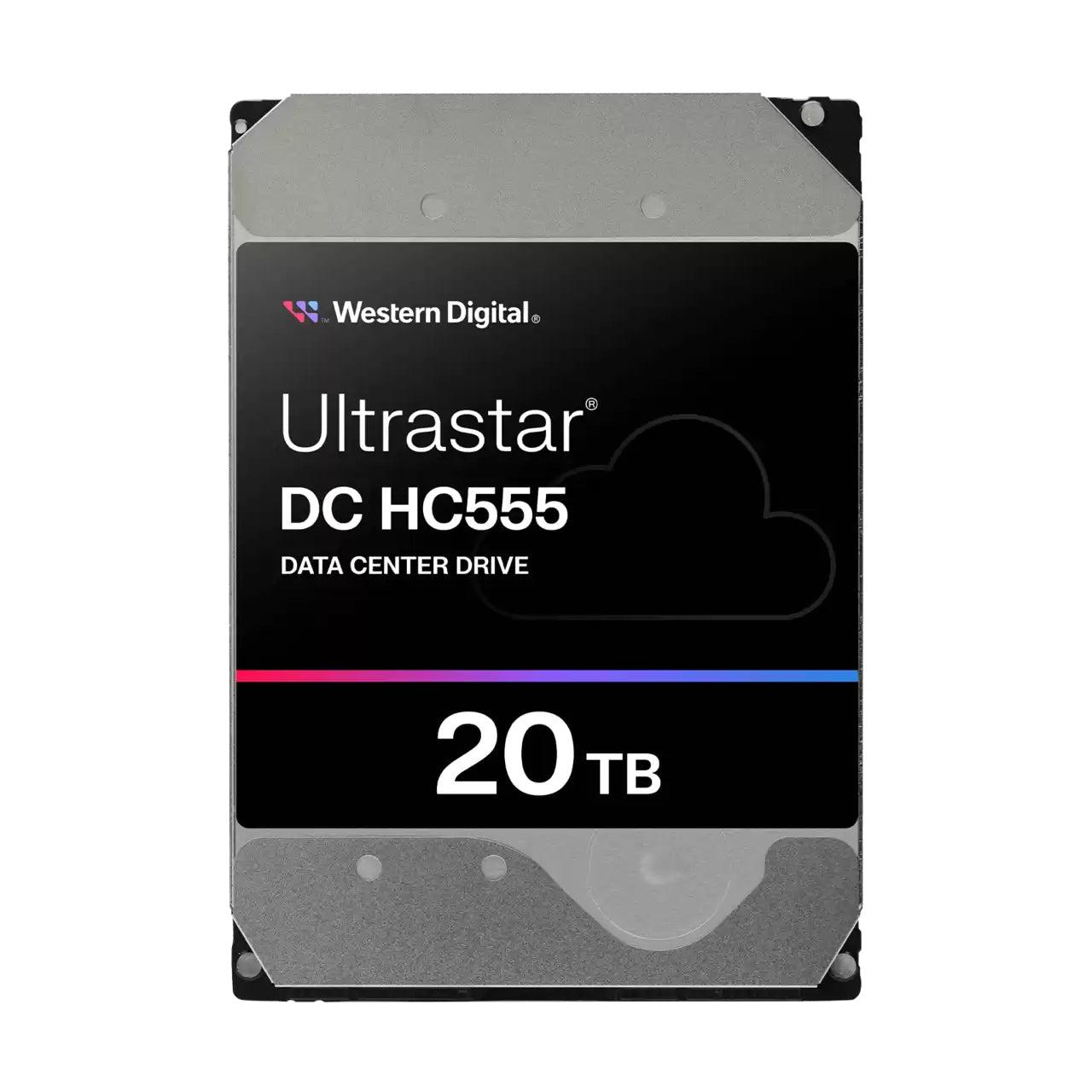 Western Digital Ultrastar DC HC555 Internal Hard Drive 20TB 7200 RPM 512MB Cache 3.5" SAS3