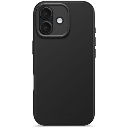 Decoded Antimicrobial Silicone Back Cover for iPhone 17 in Phantom Black