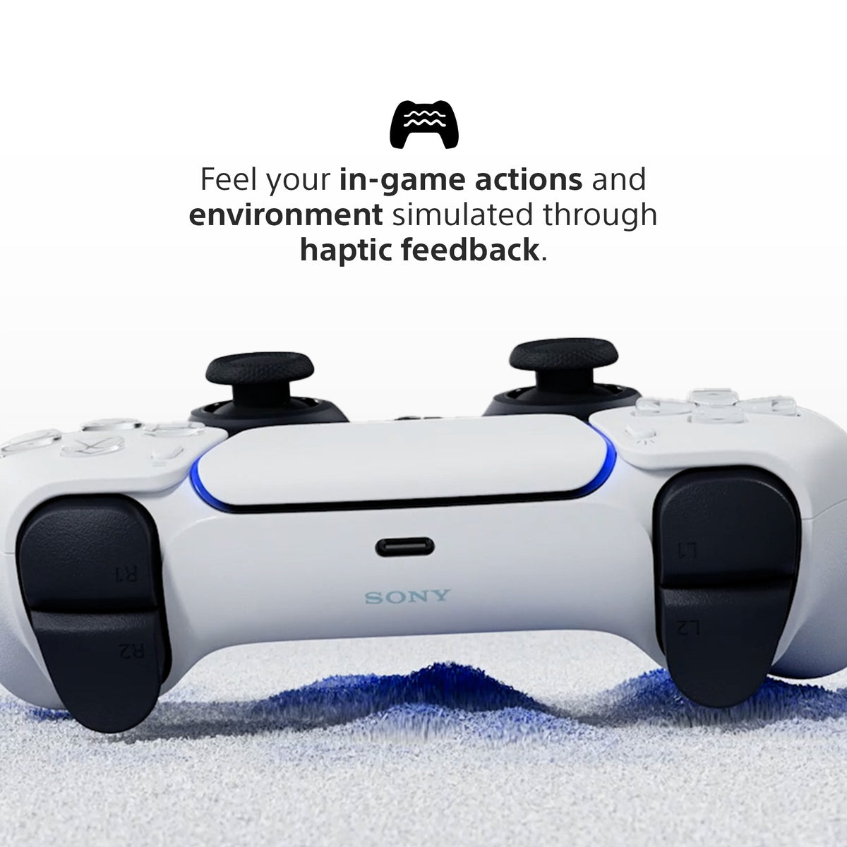 Sony DualSense Gamepad PlayStation 5 Analogue / Digital Bluetooth/USB Black, White