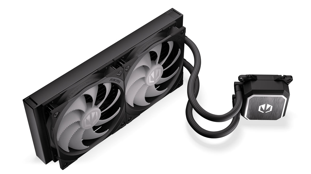 ENDORFY Navis F280 ARGB Computer case All-in-one liquid cooler 14 cm Black - 1 pc