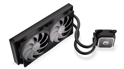 ENDORFY Navis F280 ARGB Computer case All-in-one liquid cooler 14 cm Black - 1 pc