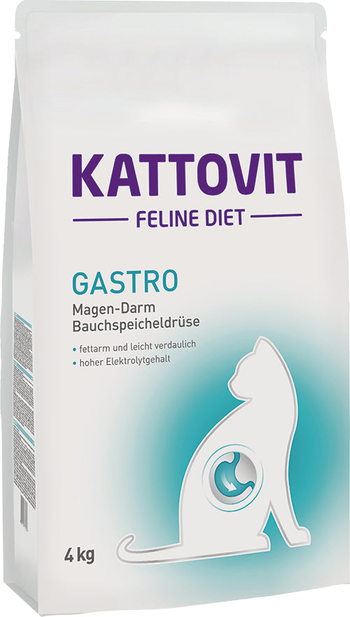 Kattovit Gastro 4 κιλά ξηρά τροφή για ενήλικες γάτες με λαχανικά
