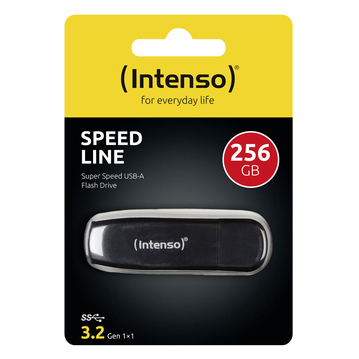 Intenso Speed Line 256GB USB 3.2 Gen 1x1 Flash Drive