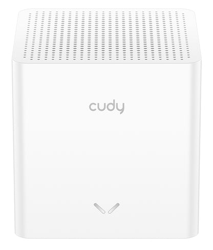 Cudy M1200 2-Pack Mesh Wi‑Fi System — Dual-Band (2.4/5 GHz) Wi‑Fi 5 (802.11ac) — White