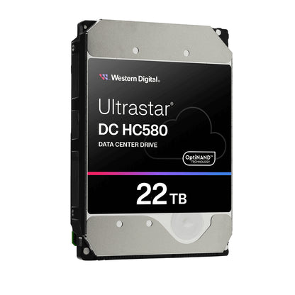 Western Digital Ultrastar DC HC580 internal hard drive 22 TB 7200 RPM 512 MB 3.5" SAS