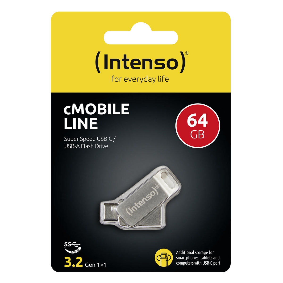 Intenso cMobile Line 64GB USB Stick 3.2 Type-C