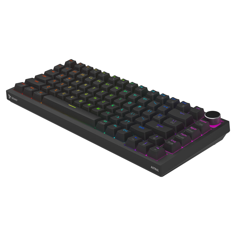 Savio ASTRAL BLACK JADE keyboard Gaming USB QWERTY US International
