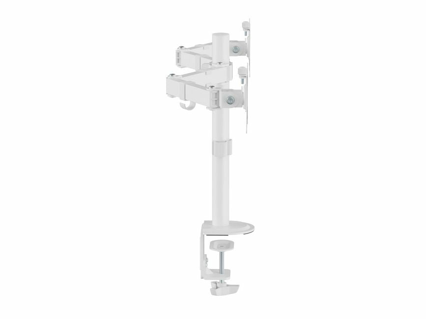 Equip Tischhalterung 17"-32"/2TFT 360° H.verst.  9Kg    weiß retail