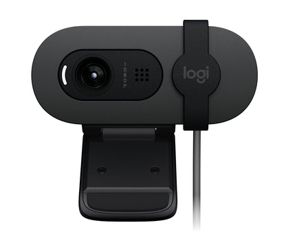 Logitech BRIO 105 (Γκρι, 1080p) - Επαγγελματική Κάμερα Web