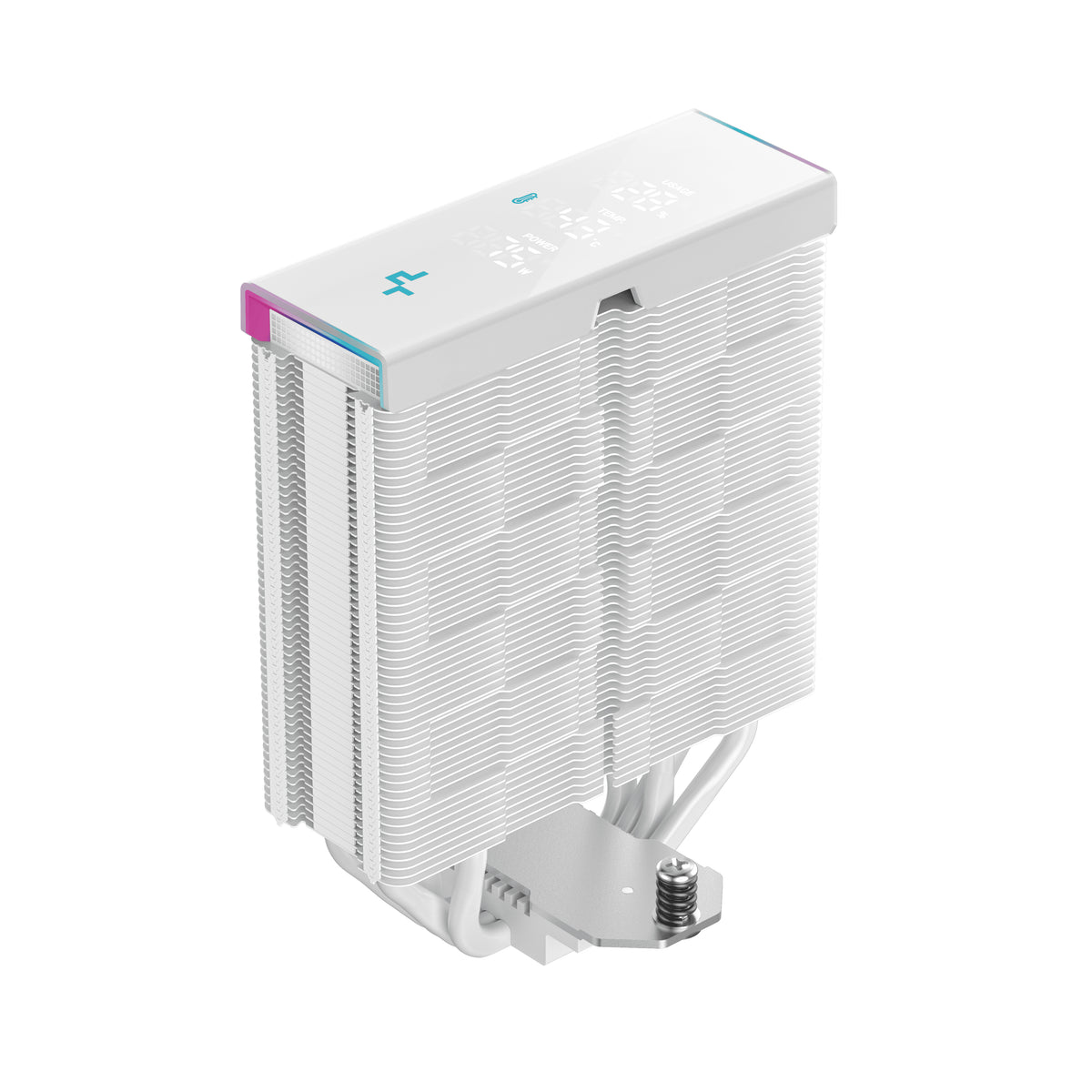 Φορητός ψύκτης επεξεργαστή DeepCool AK400 Digital PRO WH 12 εκ. Λευκός, 1 τεμ.
