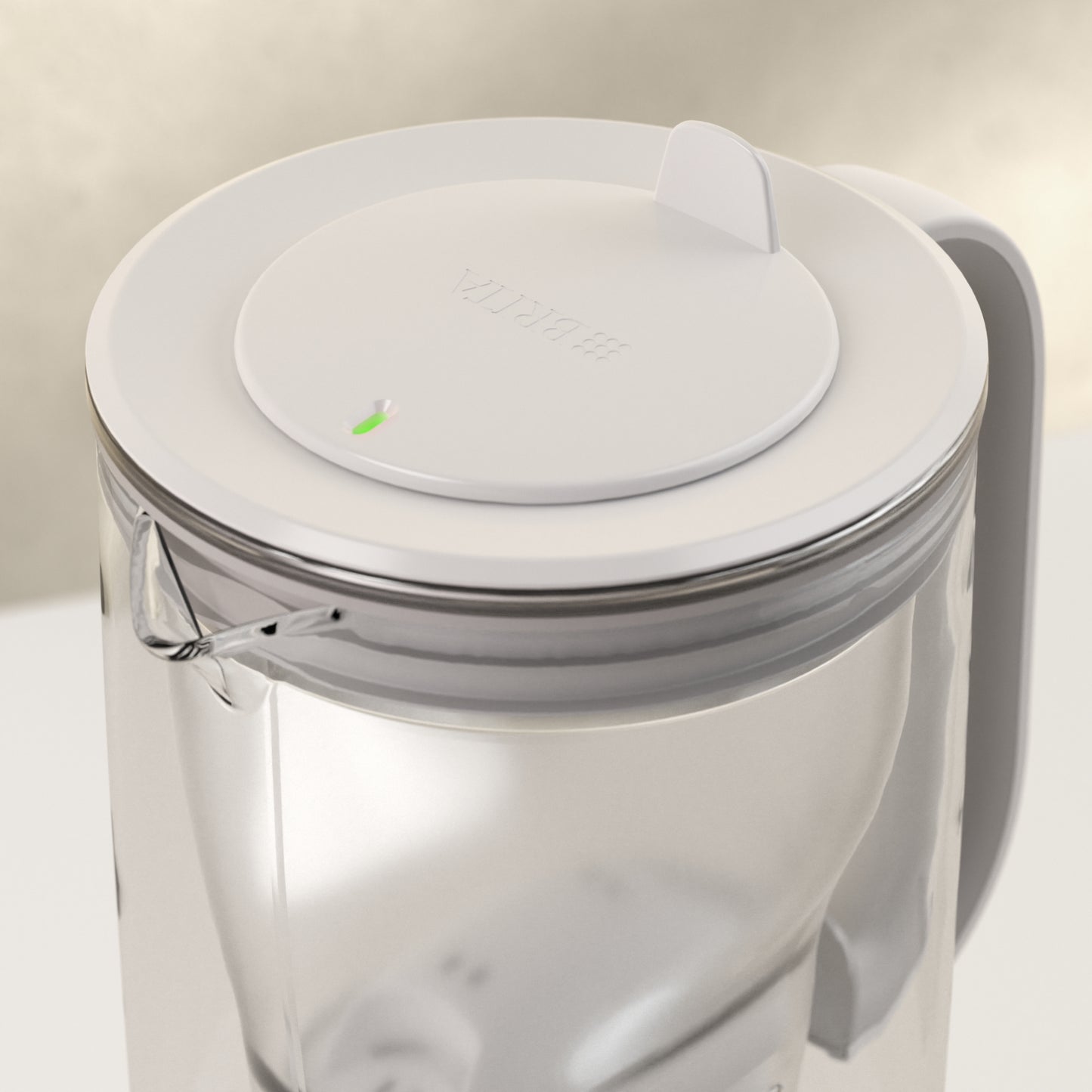 Brita Glass+ filter jug with 2 MaxtraPro PP cartridges (blue; 2.5 l)
